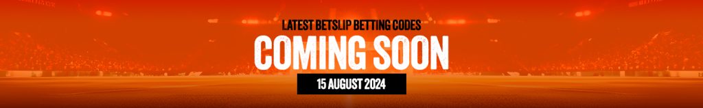 Latest Betslip Betting Codes Coming Soon