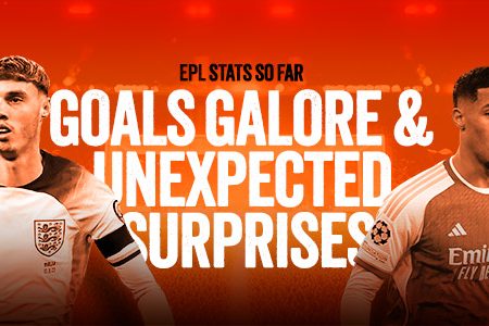 EPL stats so far: Goals Galore and Unexpected Surprises