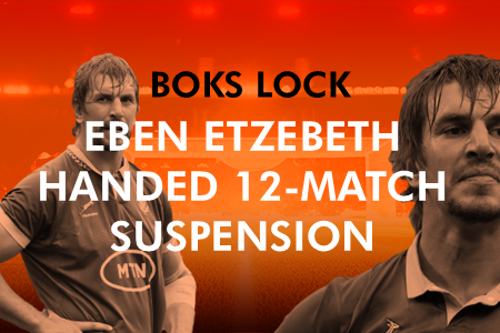 Boks Lock Etzebeth Handed 12-Match Suspension