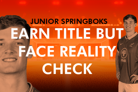 Junior Springboks earn title but face reality check