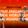 Argentina Defeat England to Book World Cup Final Against Spain